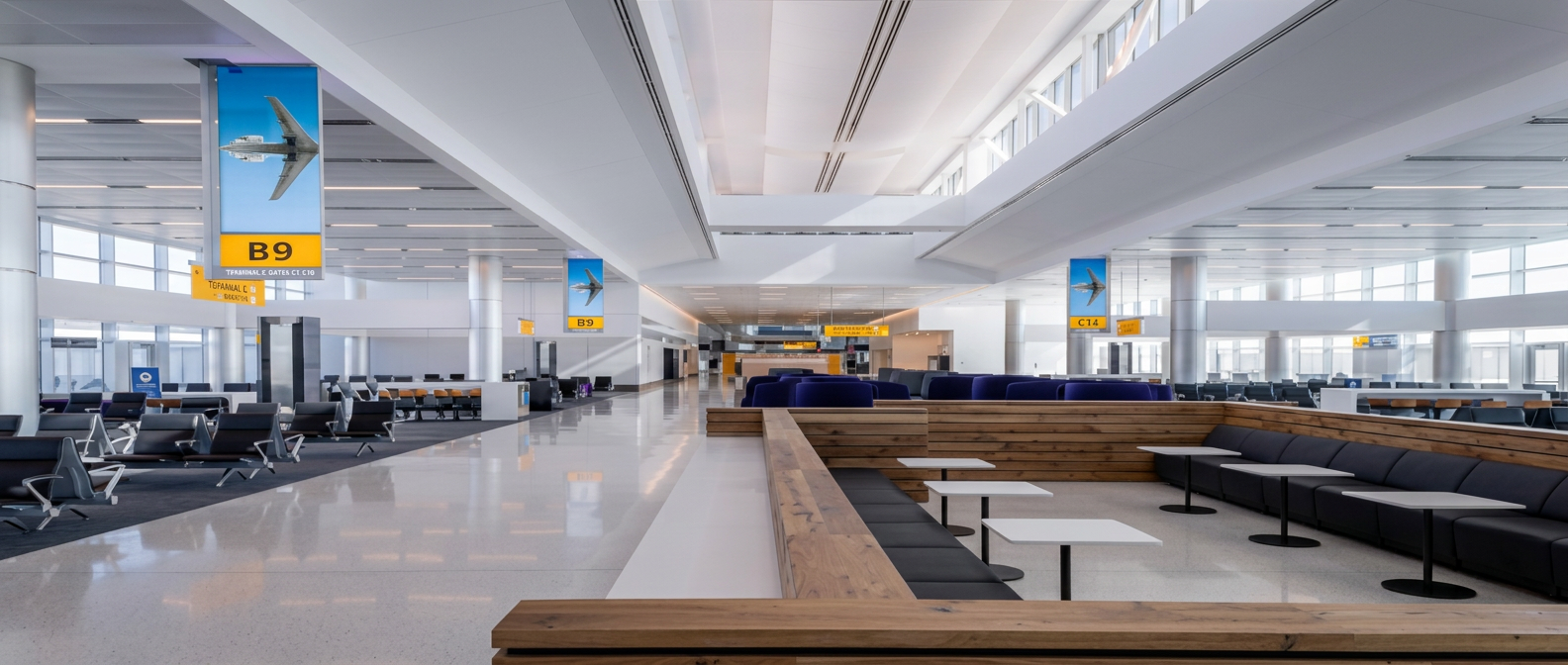 Denver International Airport terminal expansion, 20-gate concourse